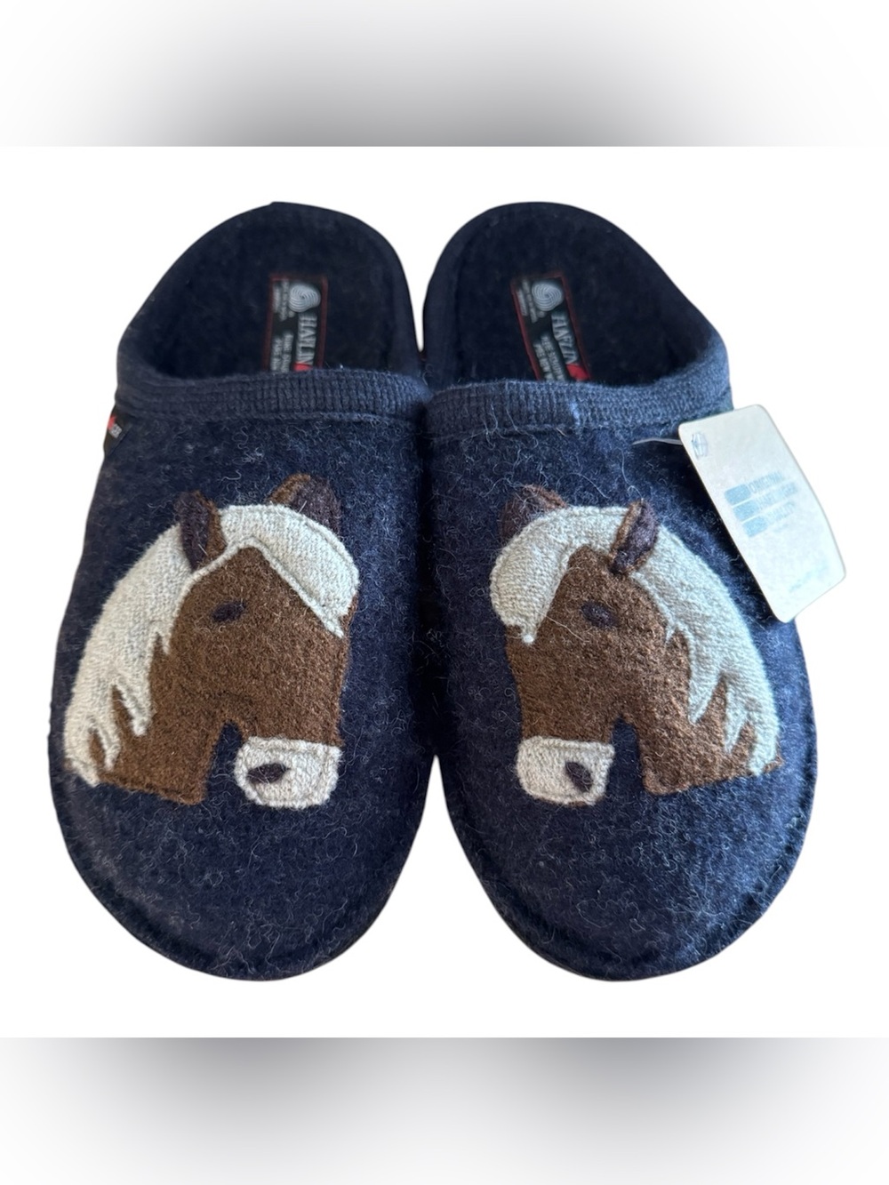 Haflinger Poni Slippers Sz 8.5